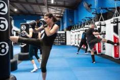 Fitness Kickboxing Trial - $19.50 for four group classes AND we even gift you a brand new pair of gloves for free. Thornbury Karate Clubs 2 _small