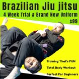 BJJ - A Very Generous 4 Week Trial AND a brand new $150 uniform for only $99. Thornbury Karate Clubs _small