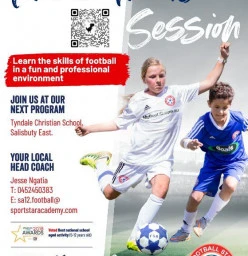 Join Us for the Football Star Academy School Holiday Program! Salisbury East School Holiday Camps and Activities