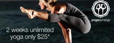 2 Weeks Unlimited Yoga $25 only Bondi Junction Yoga
